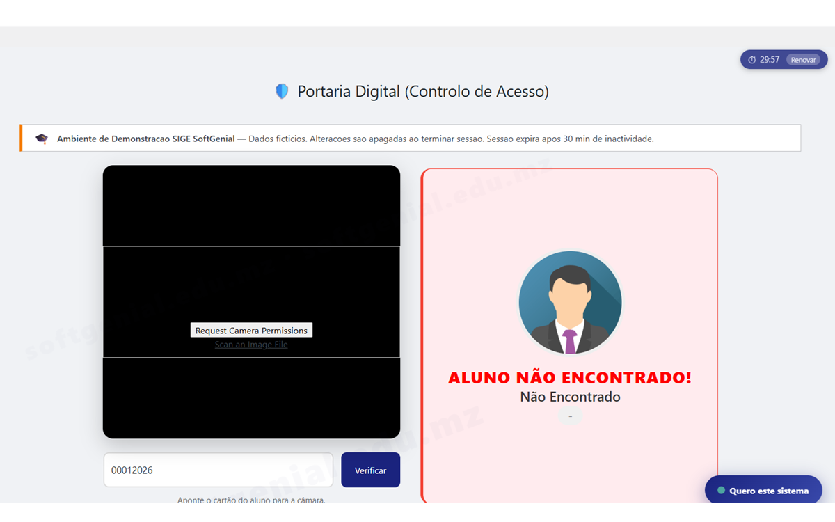 Portaria Digital — SIGE SoftGenial